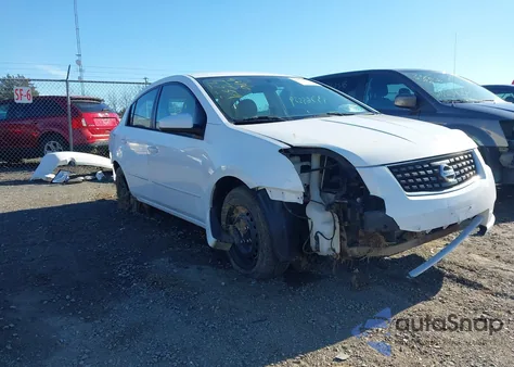 2008 Nissan Sentra 2.0 из США, поврежденный, VIN 3N1AB61EX8L661421